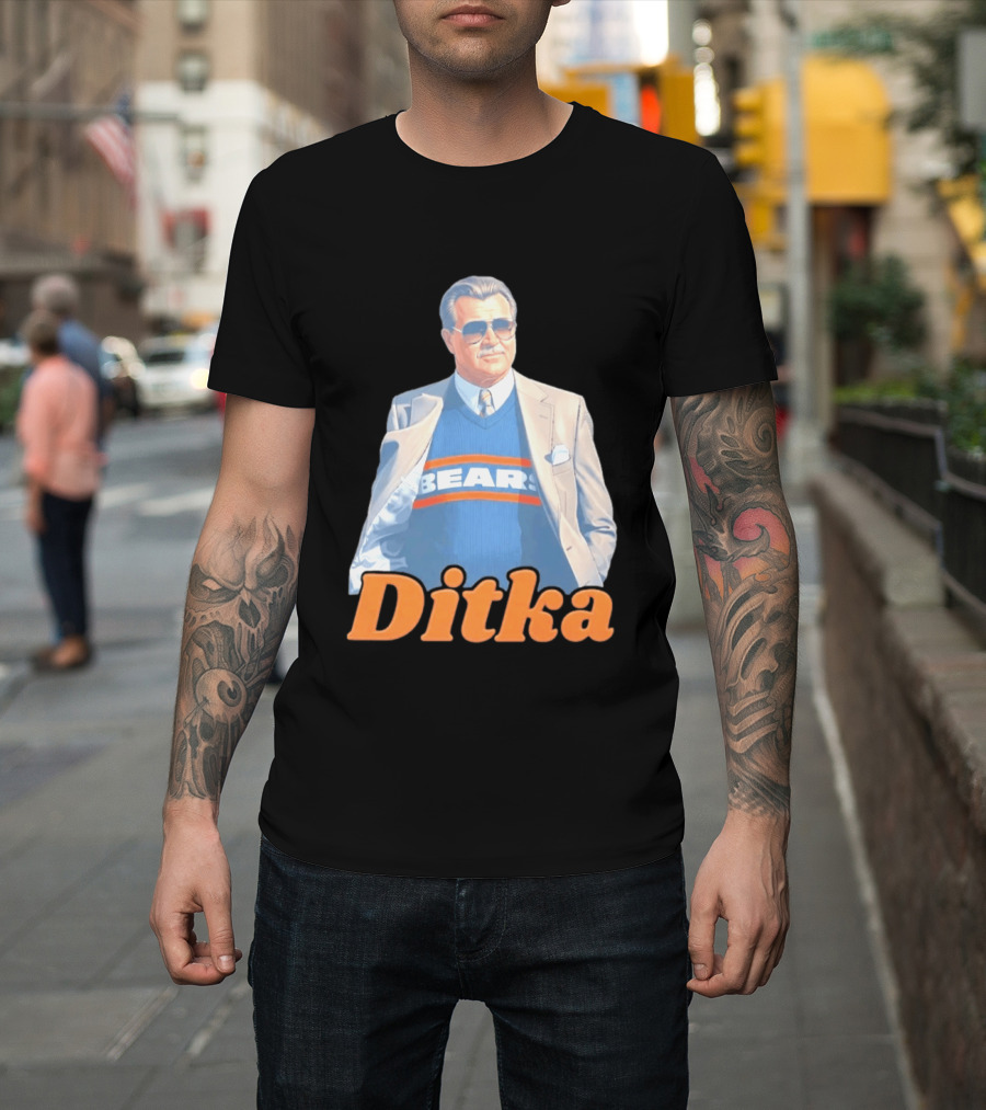 Ditka Bears Chicago Football Coach T-Shirt