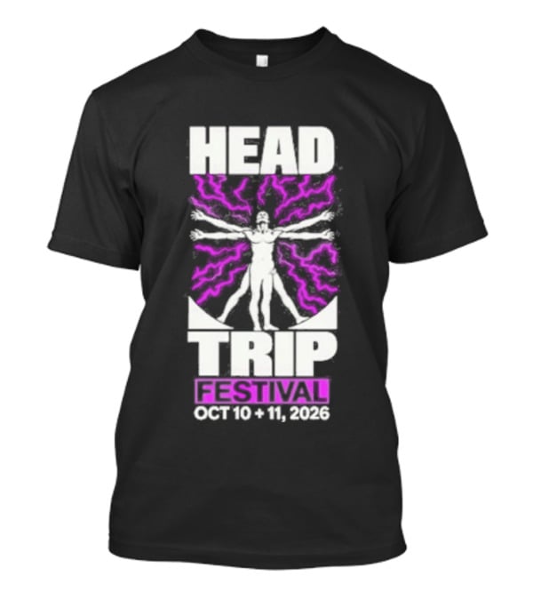 Head Trip Festival Electric Man Oct 13 14 2023 T-Shirt