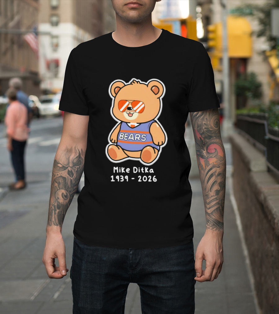Mike Ditka Bears 1939 2026 Bear Football T-Shirt