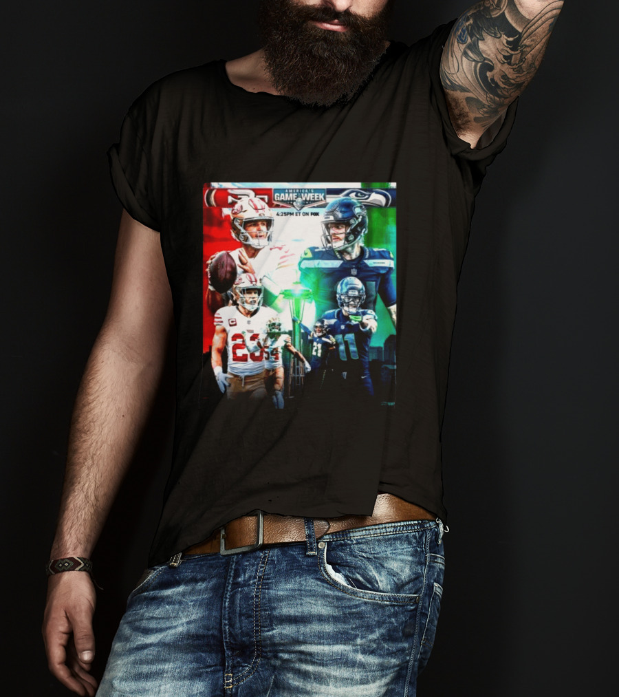 San Francisco 49ers Vs Seattle Seahawks America's Game Of The Week 2026 NFC West Showdown On Fox 4:25PM ET T-Shirt