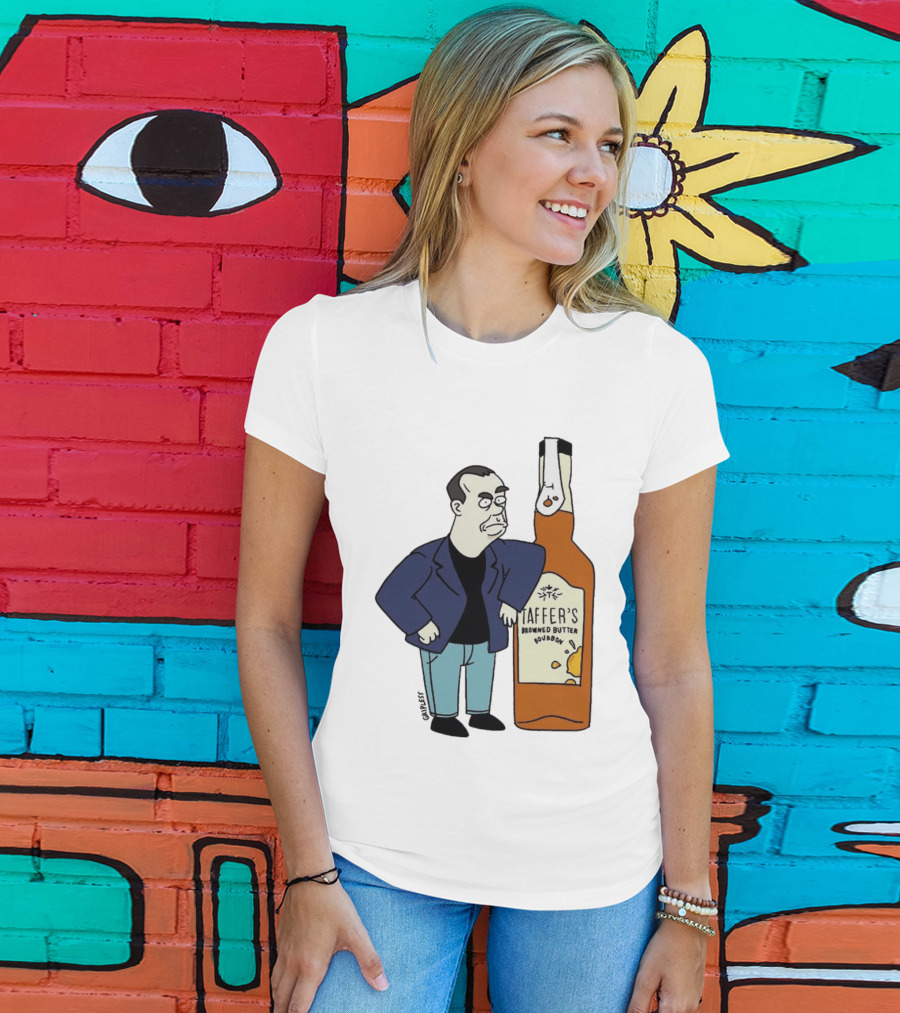 Jon Taffer Cartoon Browning Butter Bourbon Bar Rescue T-Shirt