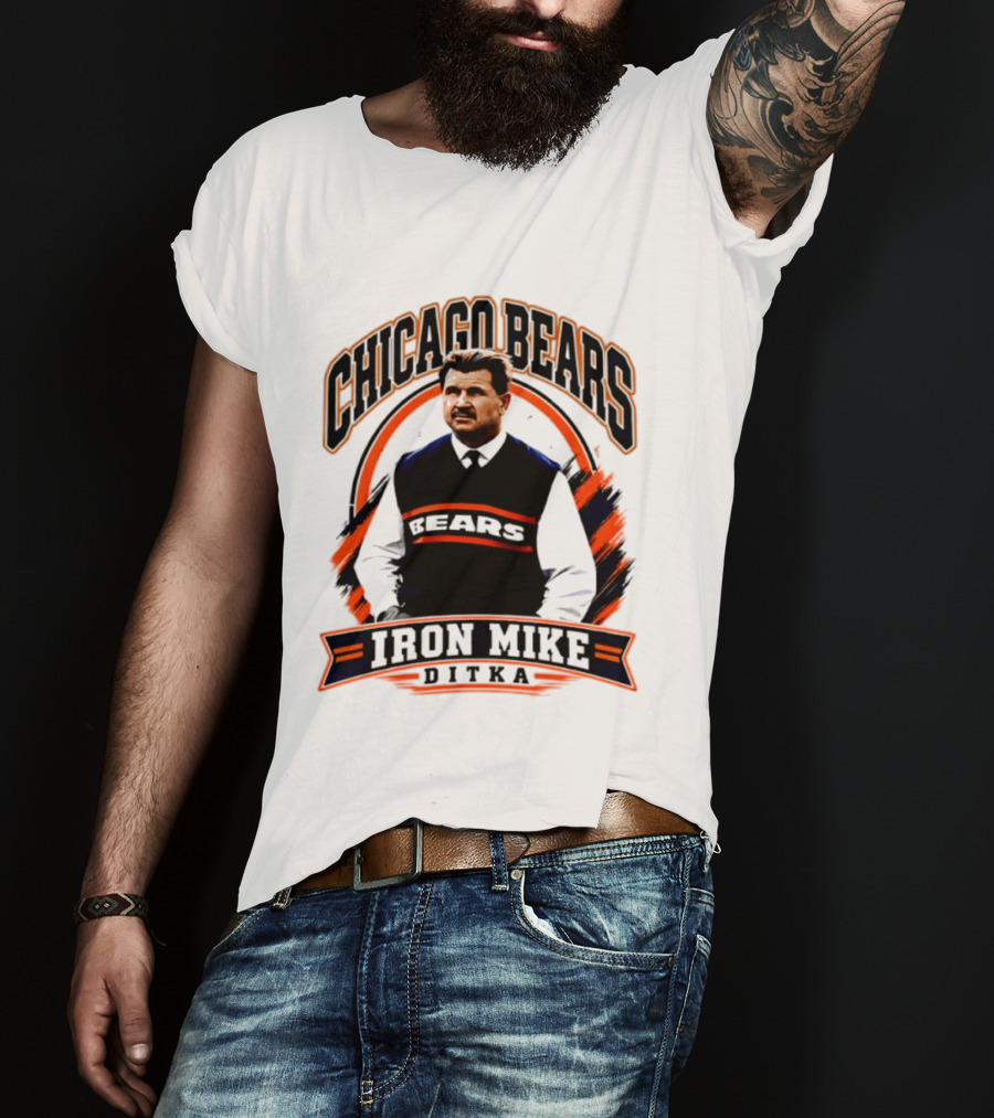 Chicago Bears Iron Mike Ditka Legends T-Shirt