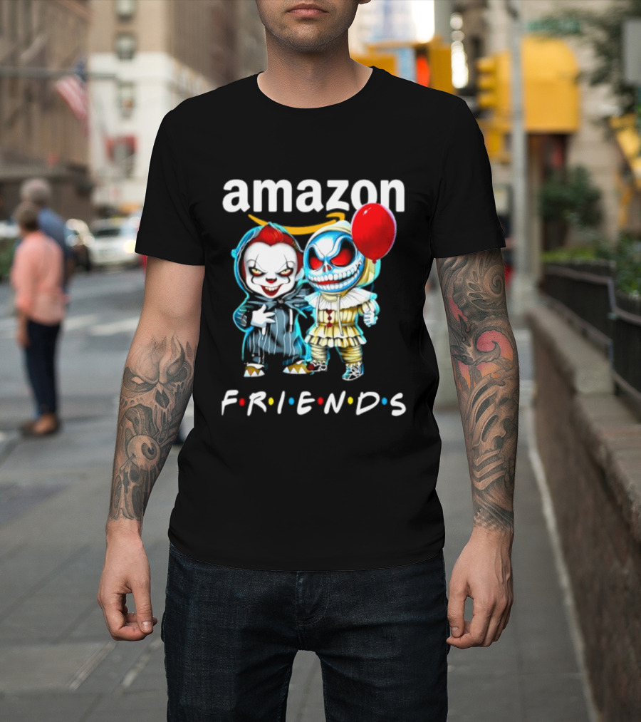 Amazon Pennywise Skellington Friends Halloween 2026 T-Shirt
