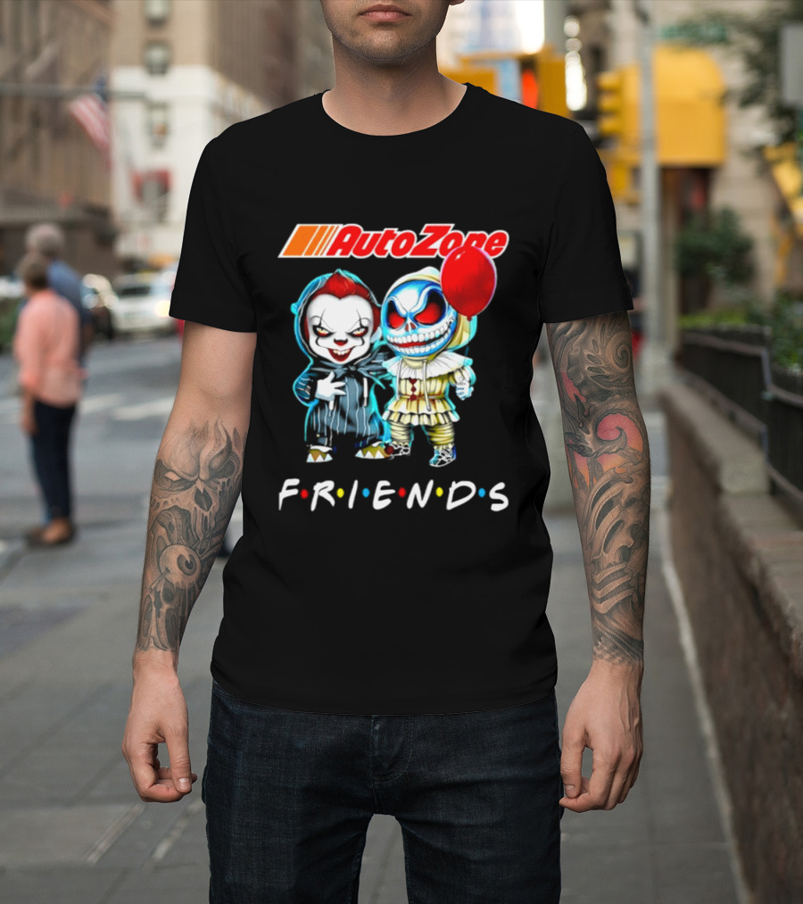 AutoZone Pennywise Skellington Friends 2026 Halloween Event T-Shirt