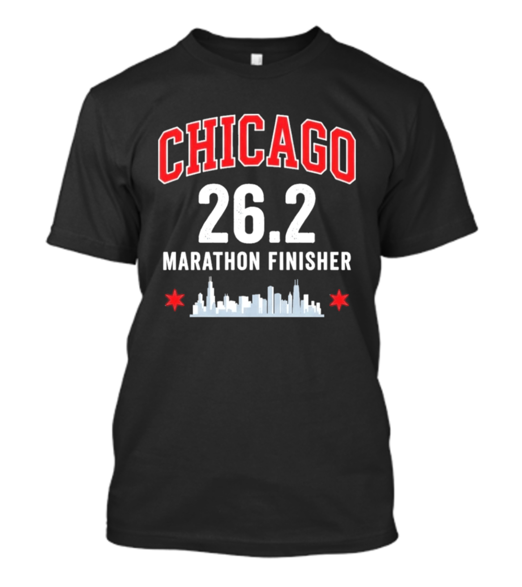 Chicago 26.2 Marathon Finisher T-Shirt