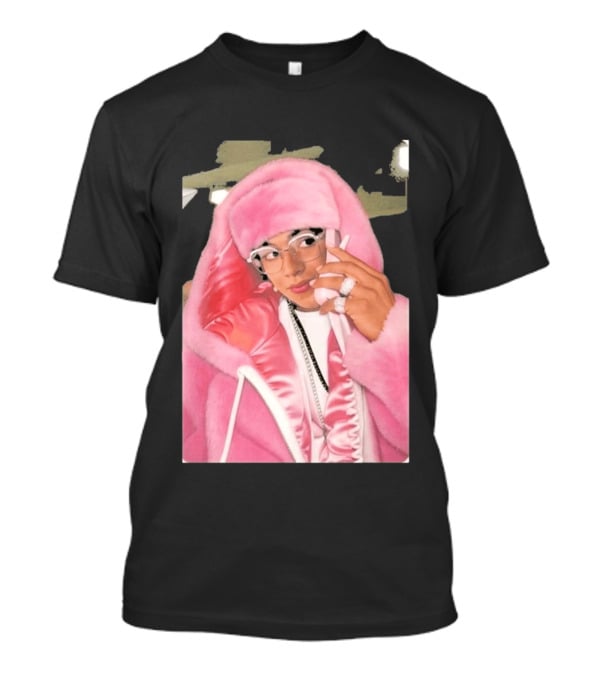 Hasan Piker Pink Fur Coat Style Darializa T-Shirt
