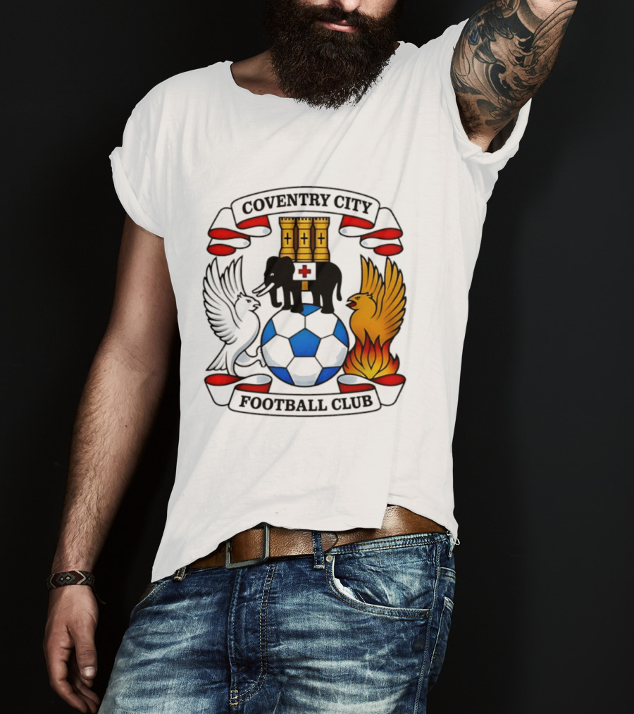 Coventry City Football Club All Pink Charity Event T-Shirt