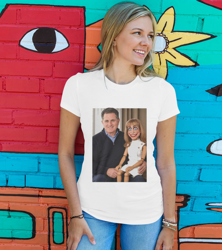 Michael Dell Ventriloquist Dummy T-Shirt