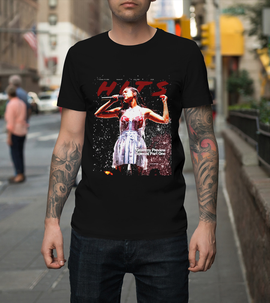 Olivia Rodrigo Hits Daily Double Issue 1458 Grammy Preview October 12 2026 T-Shirt