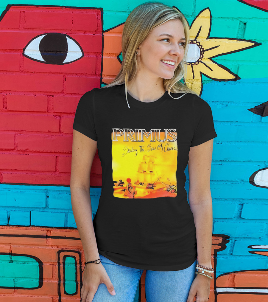 Primus Sailing The Seas Of Cheese Album Art Les Claypool T-Shirt