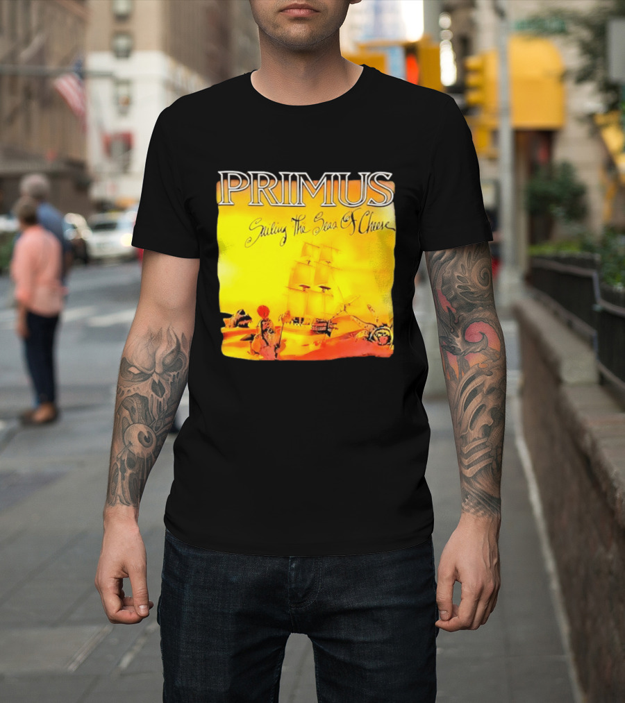Primus Sailing The Seas Of Cheese Album Art Les Claypool T-Shirt
