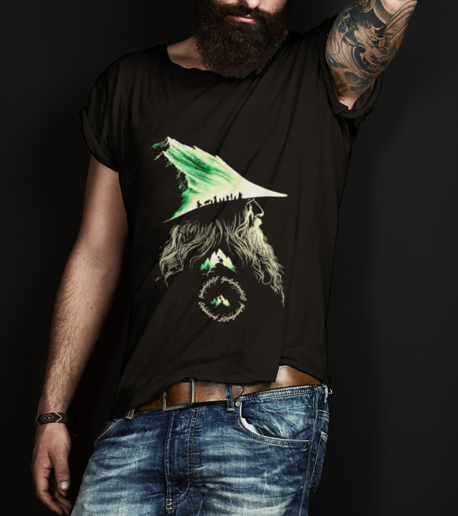 The Lord Of The Rings Gandalf Middle Earth Wizard T-Shirt