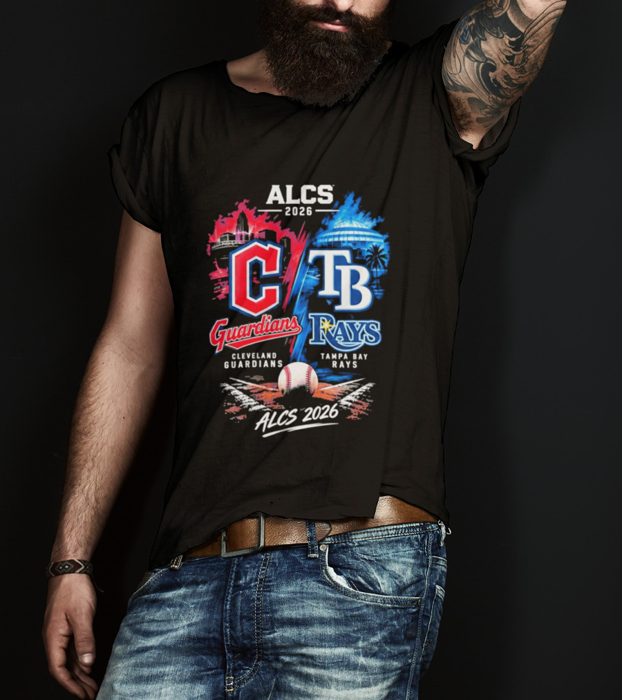 Cleveland Guardians Vs Tampa Bay Rays ALCS 2026 T-Shirt