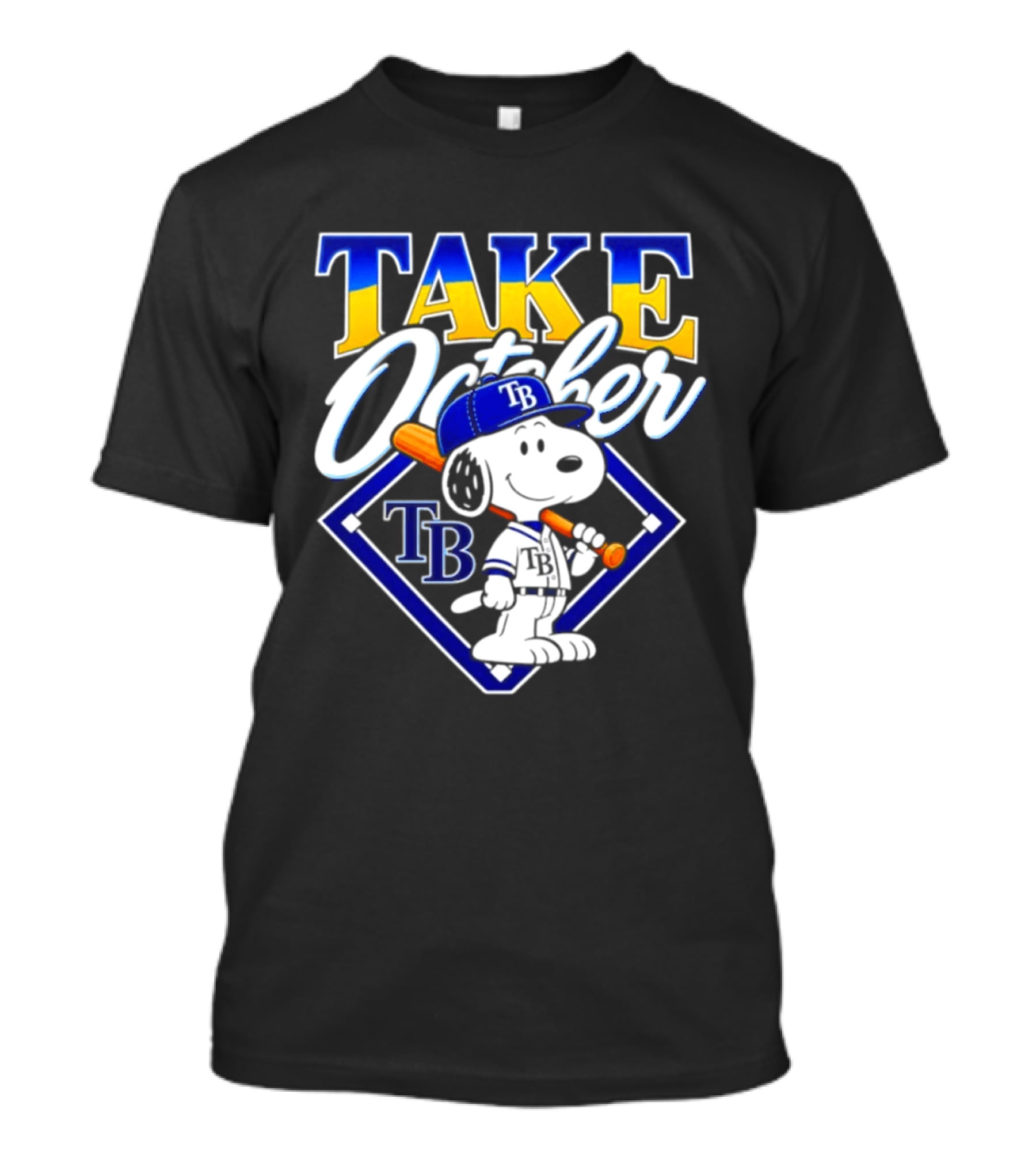 Tampa Bay Rays Take October Snoopy TB 2026 Postseason T-Shirt