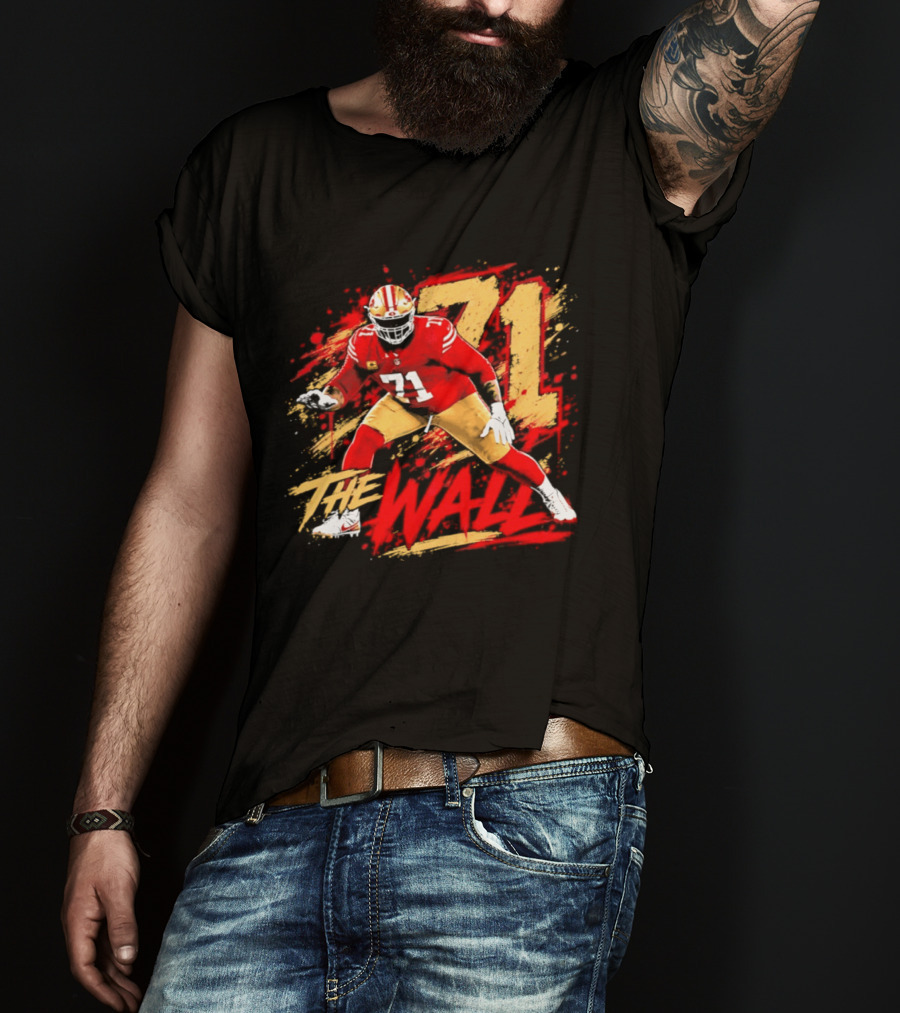 Trent Williams 71 The Wall San Francisco Football NFL T-Shirt
