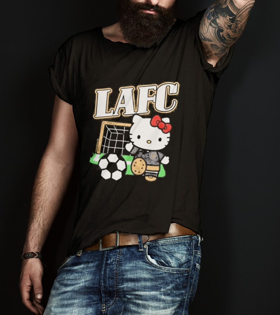 LAFC Hello Kitty Collaboration Soccer Theme October 2026 T-Shirt