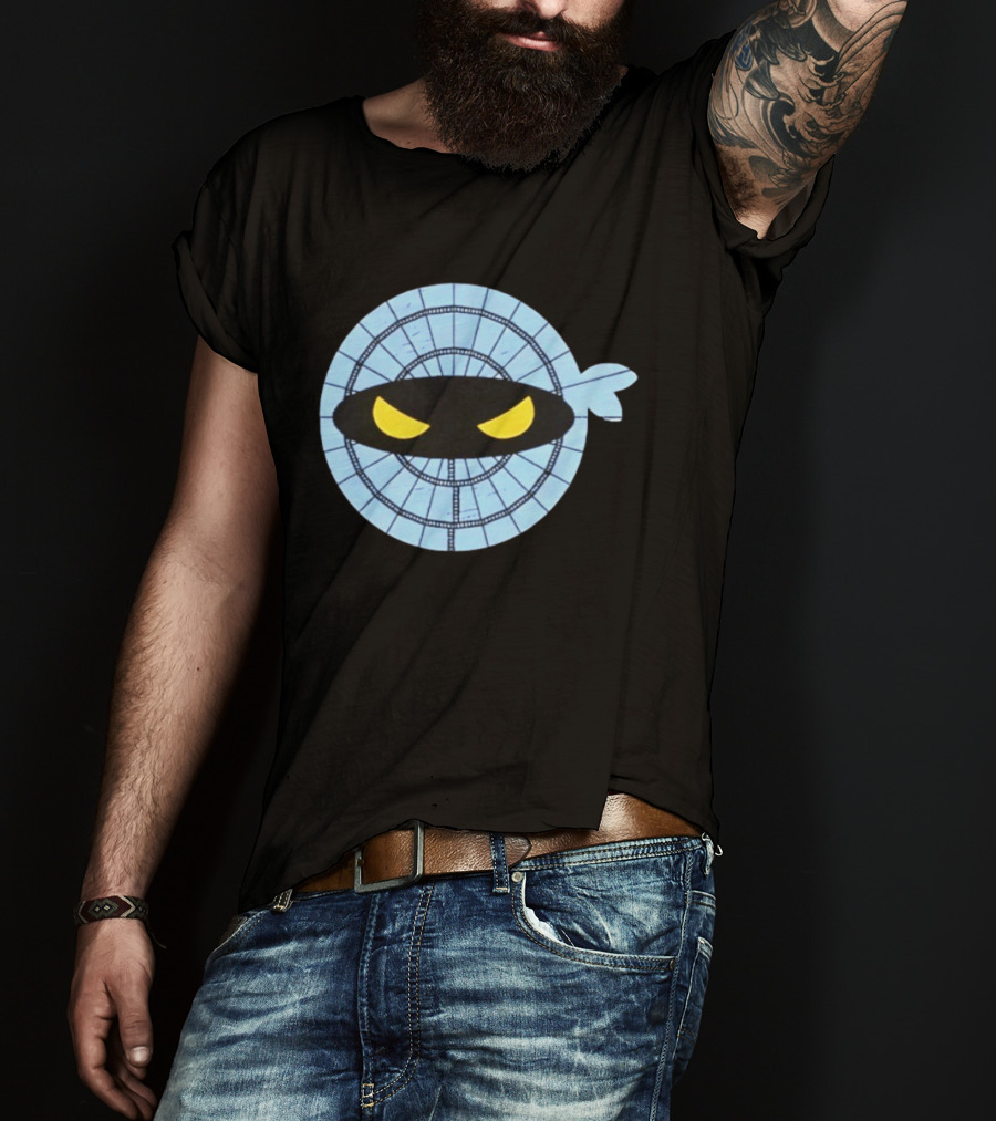 Milwaukee Brewers Pitching Ninja Baseball Eyes In Baseball World T-Shirt