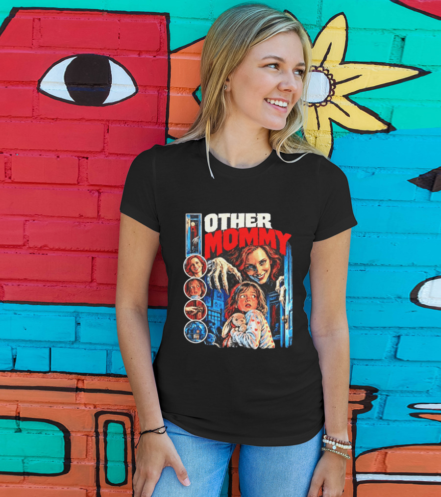 Other Mommy Coraline Horror Movie Bootleg Halloween Creepy T-Shirt