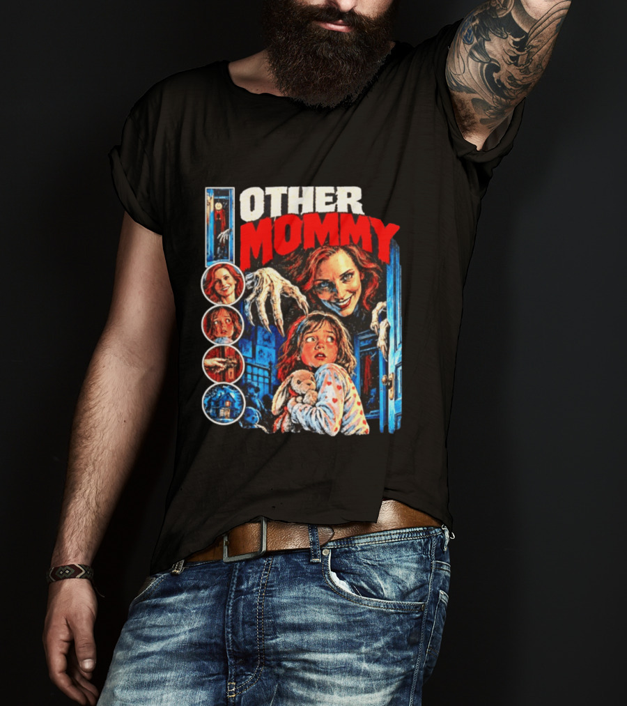 Other Mommy Coraline Horror Movie Bootleg Halloween Creepy T-Shirt