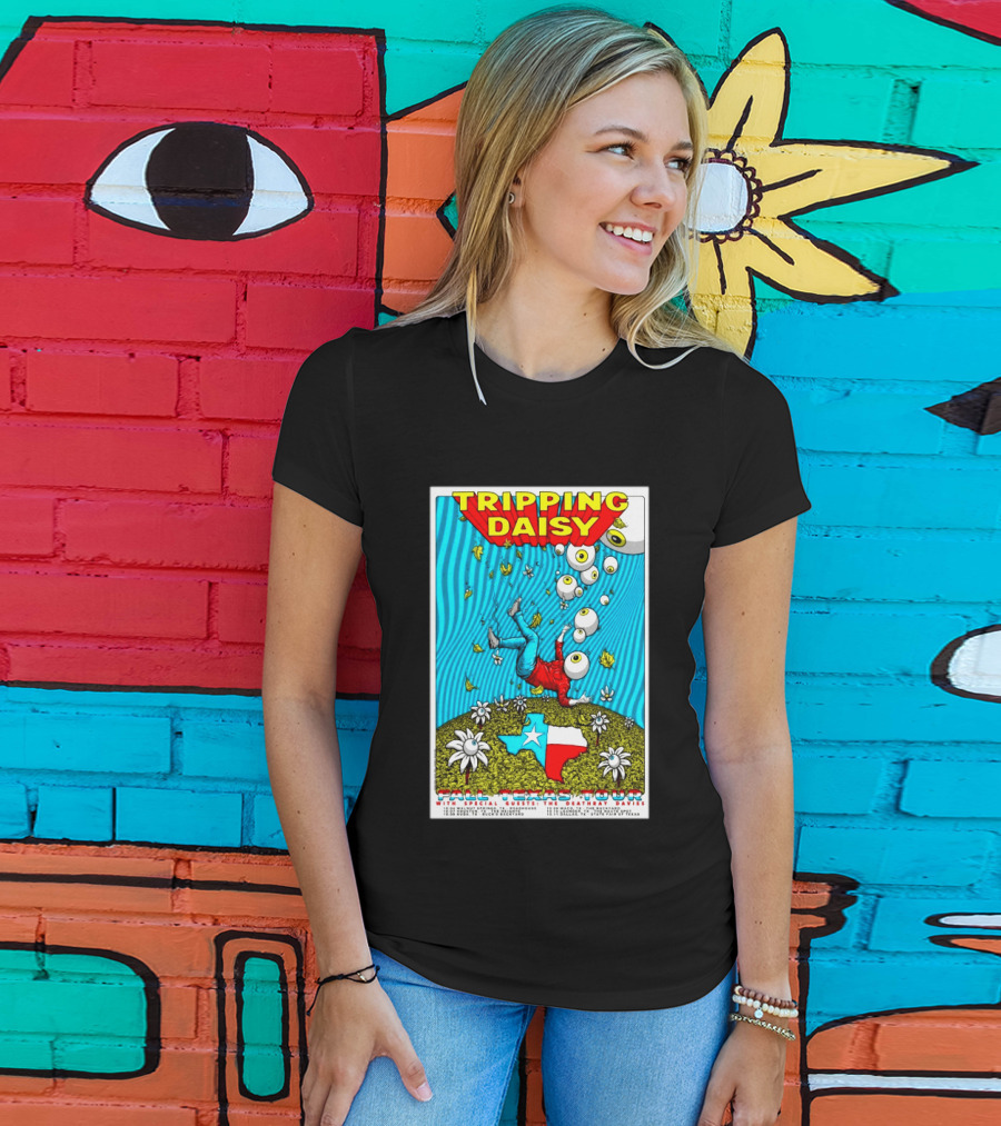 Tripping Daisy Fall Texas Tour 2026 Limited Edition With Special Guests The Deathray Davies T-Shirt