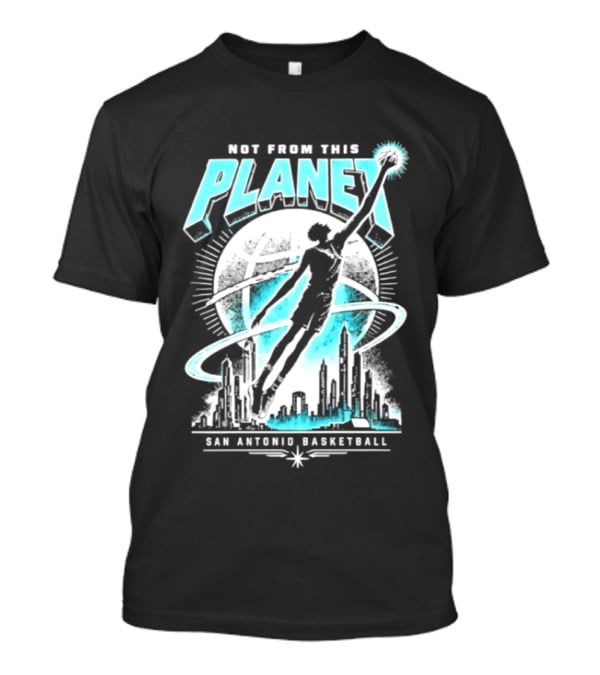 Victor Wembanyama Not From This Planet San Antonio Basketball T-Shirt