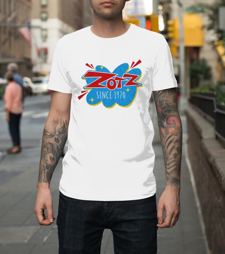 Shane Hawkins Zotz Pop Art Retro Since 1970 T-Shirt