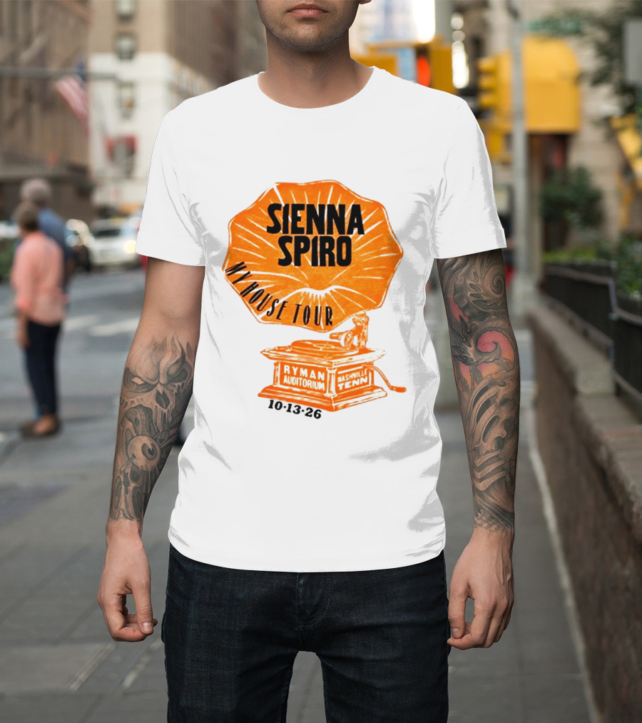 Sienna Spiro My House Tour Ryman Auditorium Nashville Tenn 101326 T-Shirt