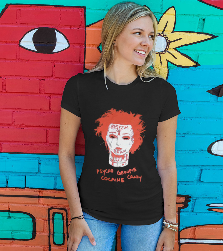 System Of A Down Psycho Groupie Cocaine Crazy T-Shirt