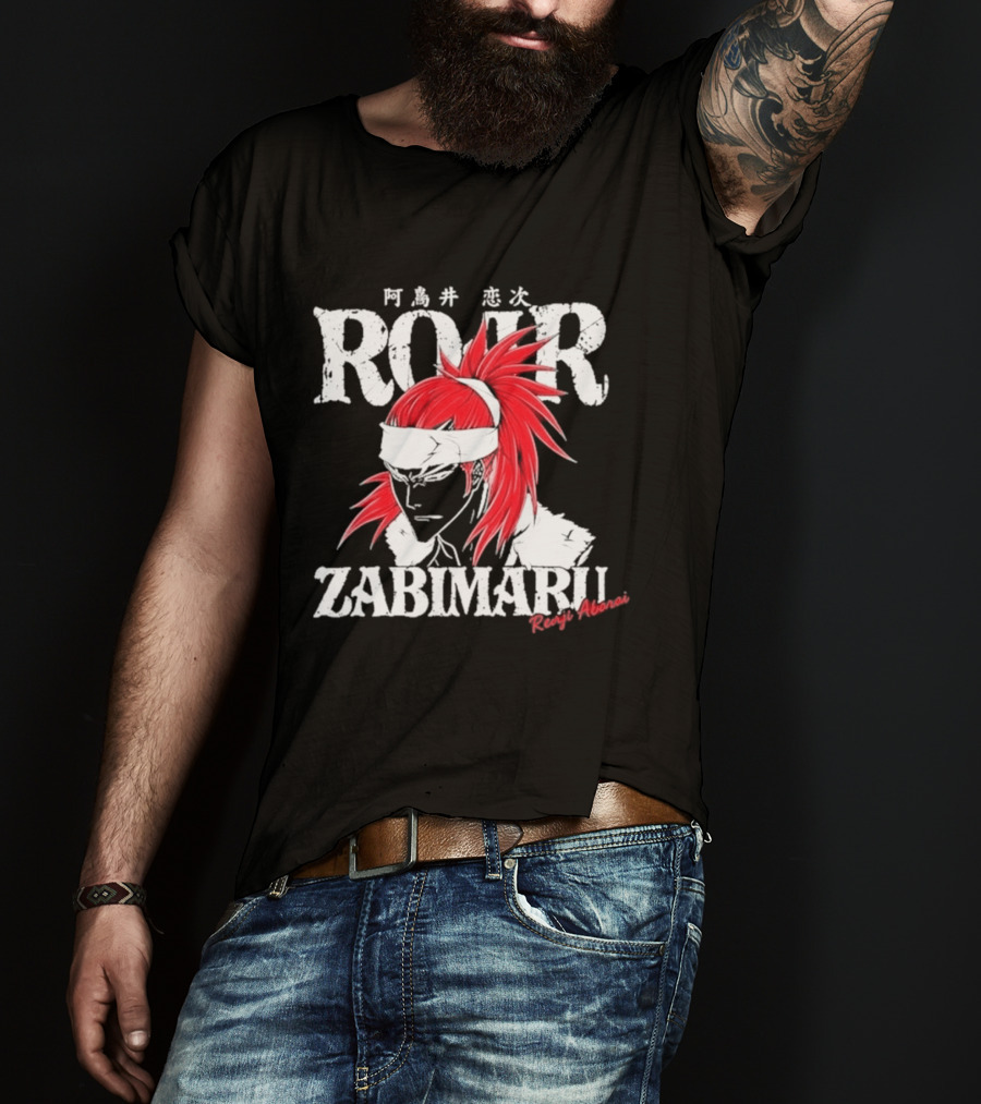 Bleach Roar Zabimaru Renji Abarai T-Shirt
