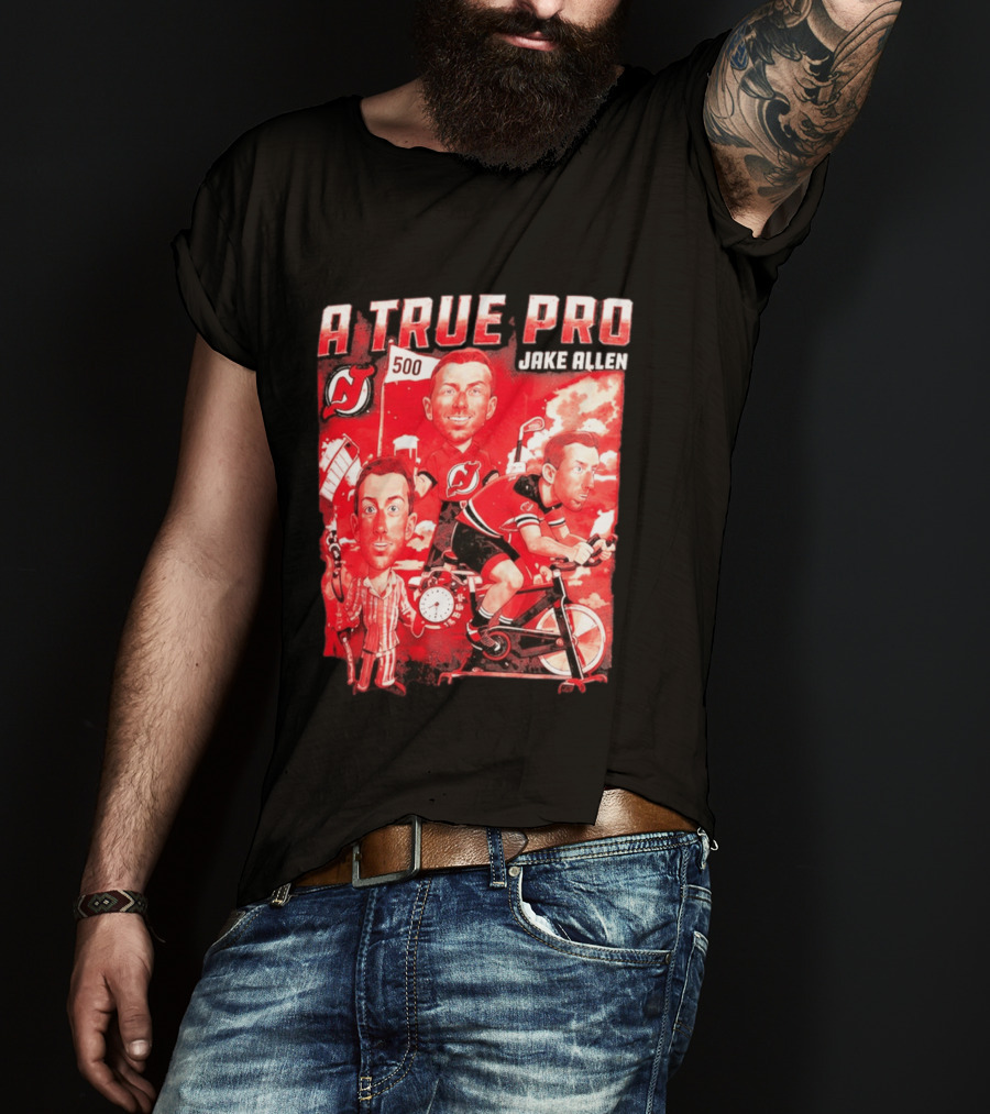 A True Pro Jake Allen NJ Devils 500 T-Shirt