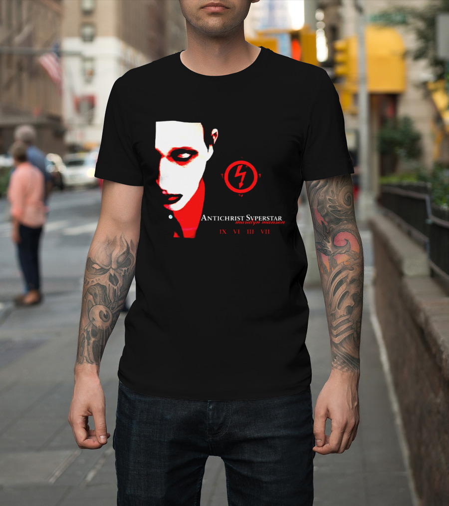 Marilyn Manson Antichrist Superstar 30th Anniversary 2026 Album Cover IX VI III VII T-Shirt