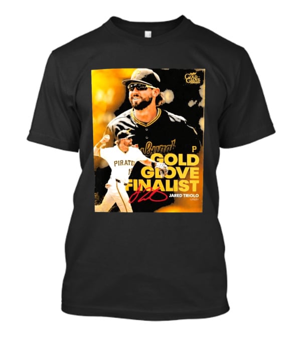 Jared Triolo Pirates Gold Glove Award Finalist Utility T-Shirt