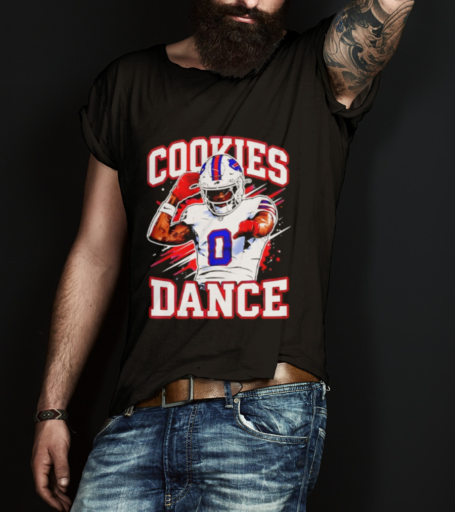 Cookies Dance Keon Coleman Buffalo Bills Player T-Shirt