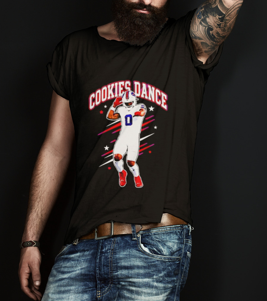 Keon Coleman Cookies Dance Buffalo Bills Football Player T-Shirt