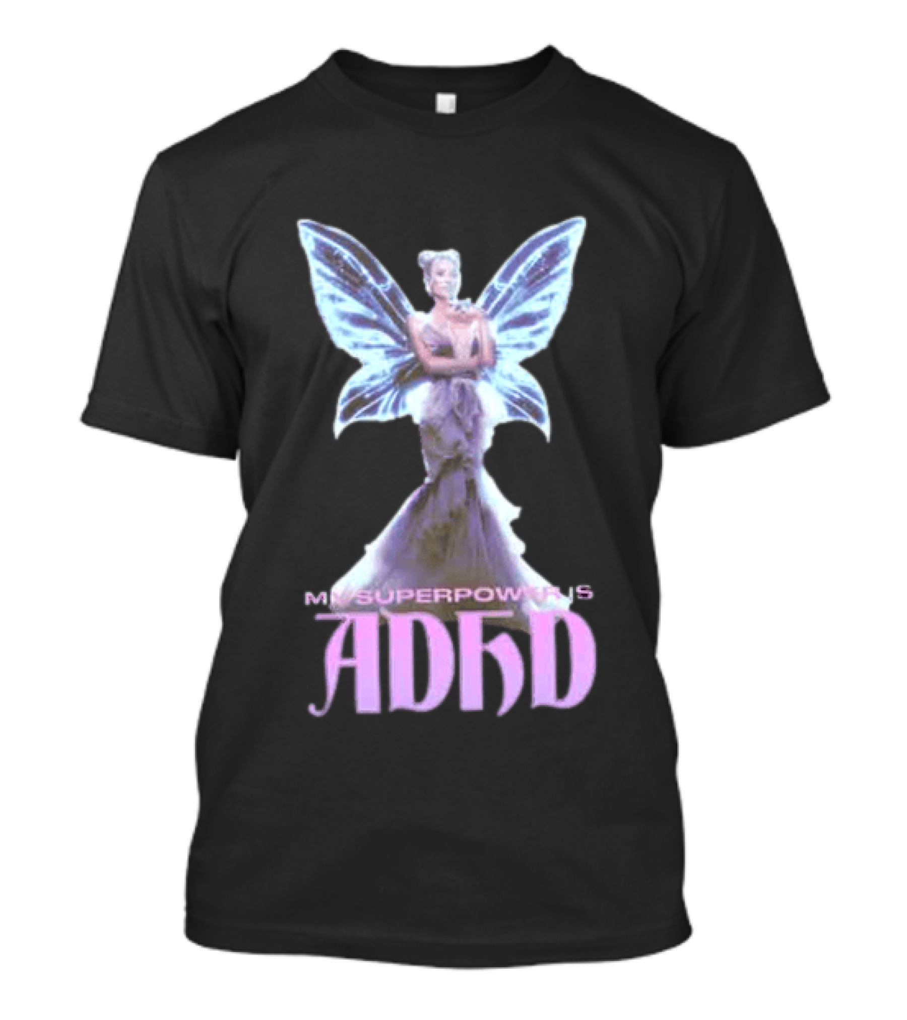 Paris Hilton ADHD Butterfly Heavyweight T-Shirt