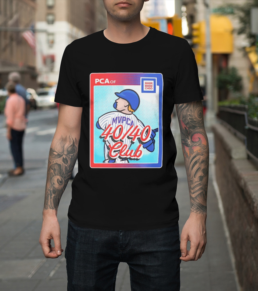PCA CHGO MVP 40/40 Club Baseball Chicago Cubs T-Shirt