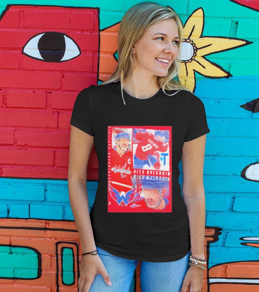 Washington Capitals Alex Ovechkin 8 NHL 2026 T-Shirt