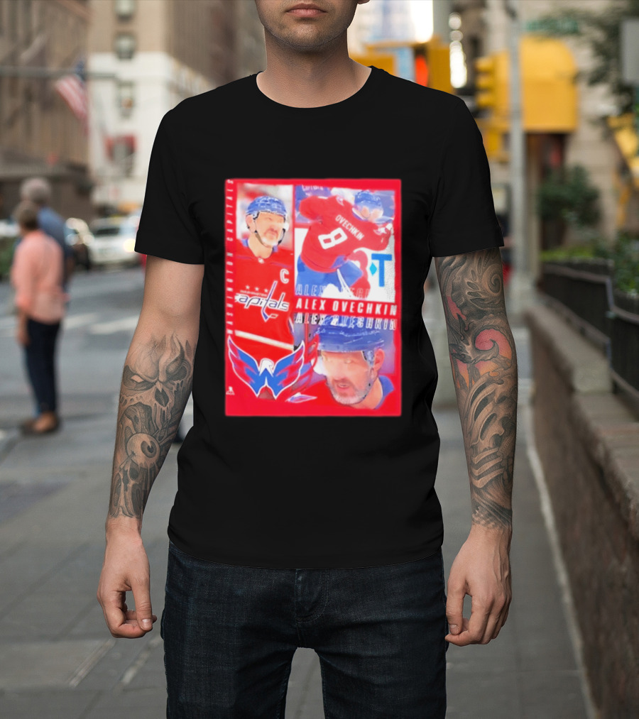 Washington Capitals Alex Ovechkin 8 NHL 2026 T-Shirt