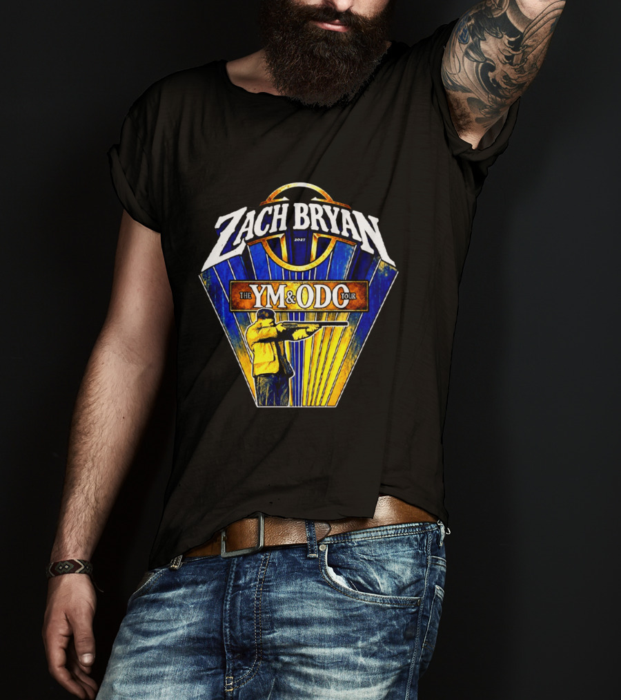 Zach Bryan 2027 YM&ODC Tour Young Manhood And Other Donatable Organs Dates T-Shirt