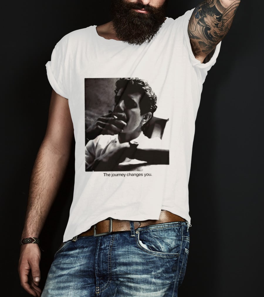 Anthony Bourdain Smoking The Journey Changes You T-Shirt