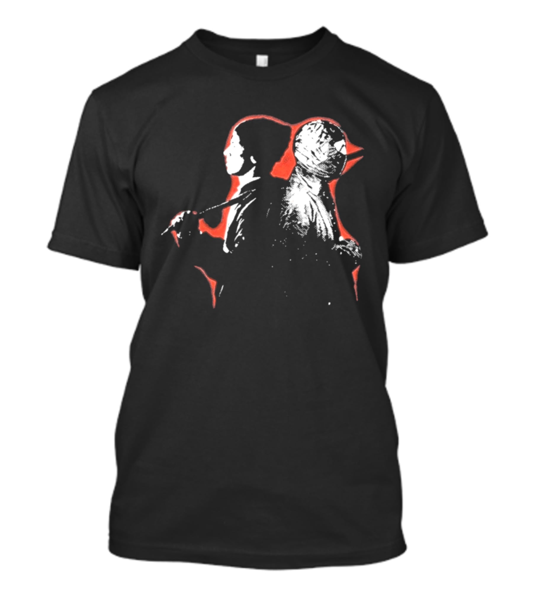 Dark Duo Silhouette Black Sword T-Shirt