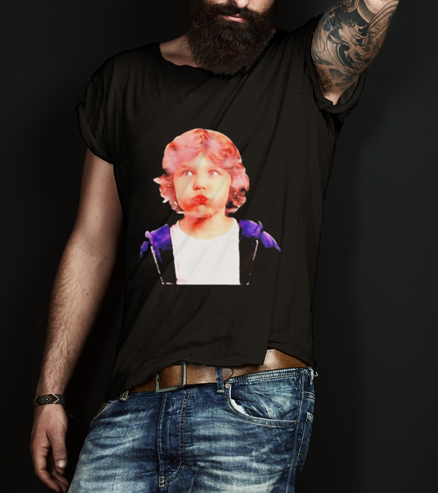 William Jakrapatr ADLV Curly Hair Baby Face Expression T-Shirt