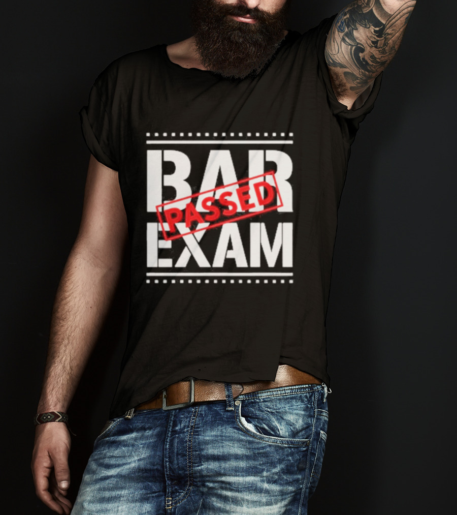 Congratulations Passed Bar Exam Humor Celebration T-Shirt