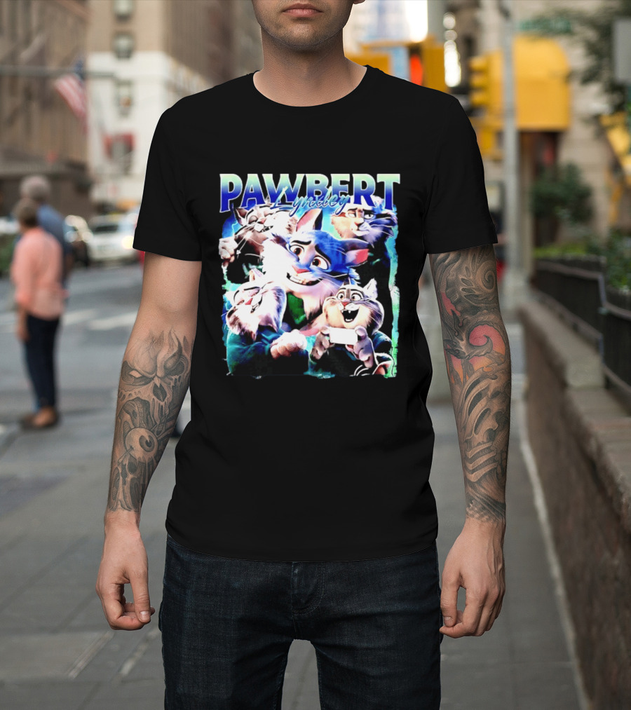 PAWBERT Lynxley Movie Feline Lynx Cat T-Shirt