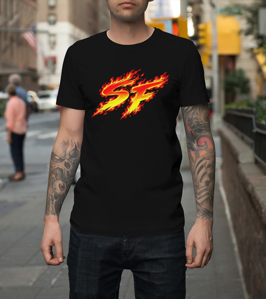 SF Flames Hot Rod Flaming T-Shirt