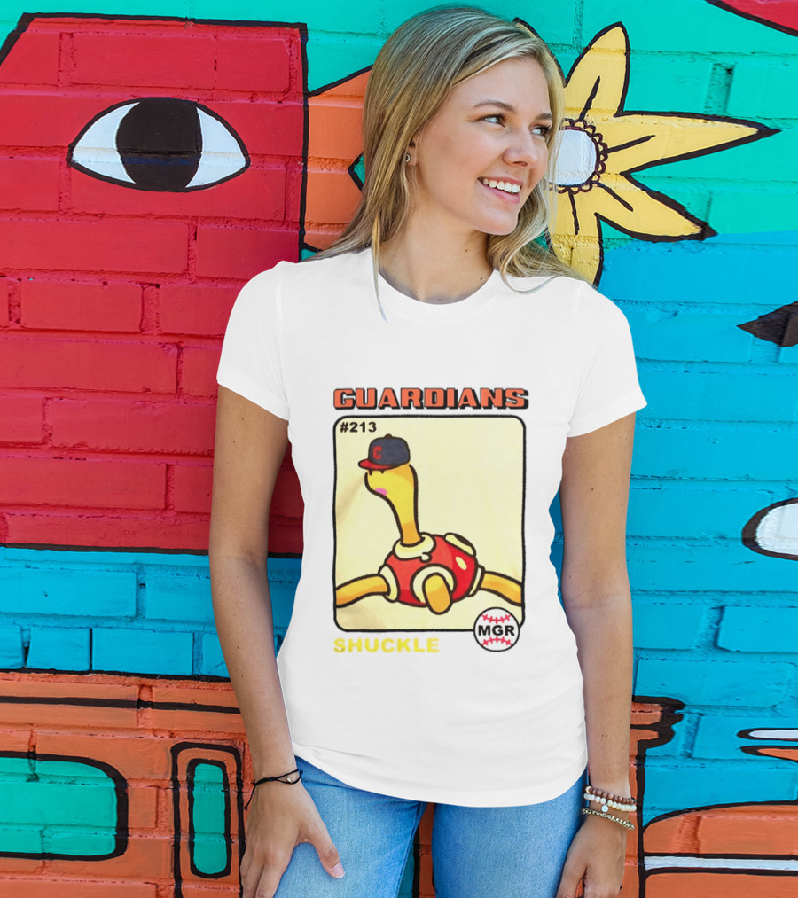 GUARDIANS Pokémon Shuckle #213 MGR Baseball Fusion T-Shirt