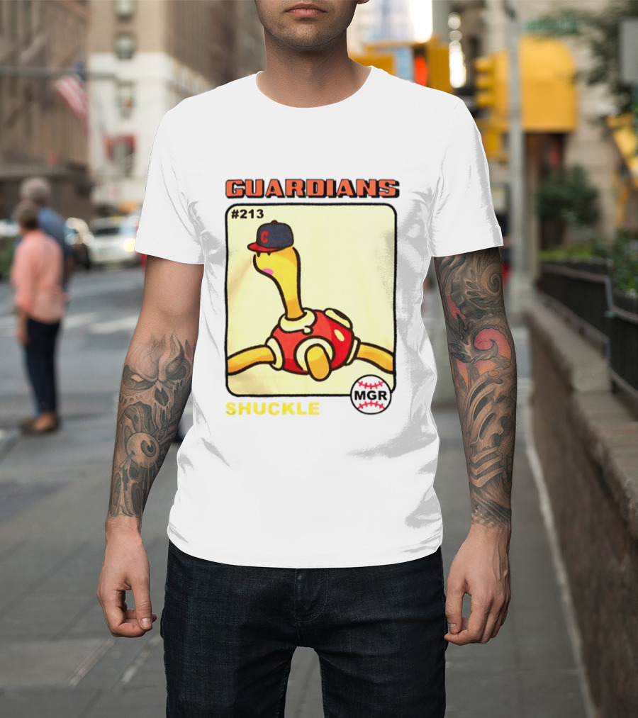 GUARDIANS Pokémon Shuckle #213 MGR Baseball Fusion T-Shirt