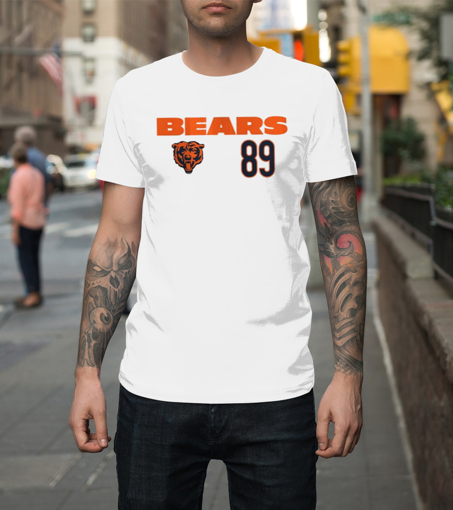 Chicago Bears Mike Ditka 89 Touchdown Team Spirit T-Shirt