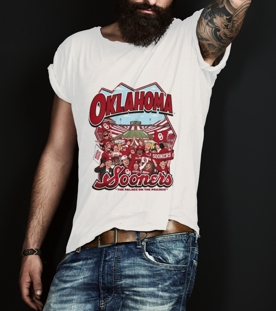 Oklahoma Sooners Football Fans Gaylord Family Oklahoma Memorial Stadium 2026 T-Shirt
