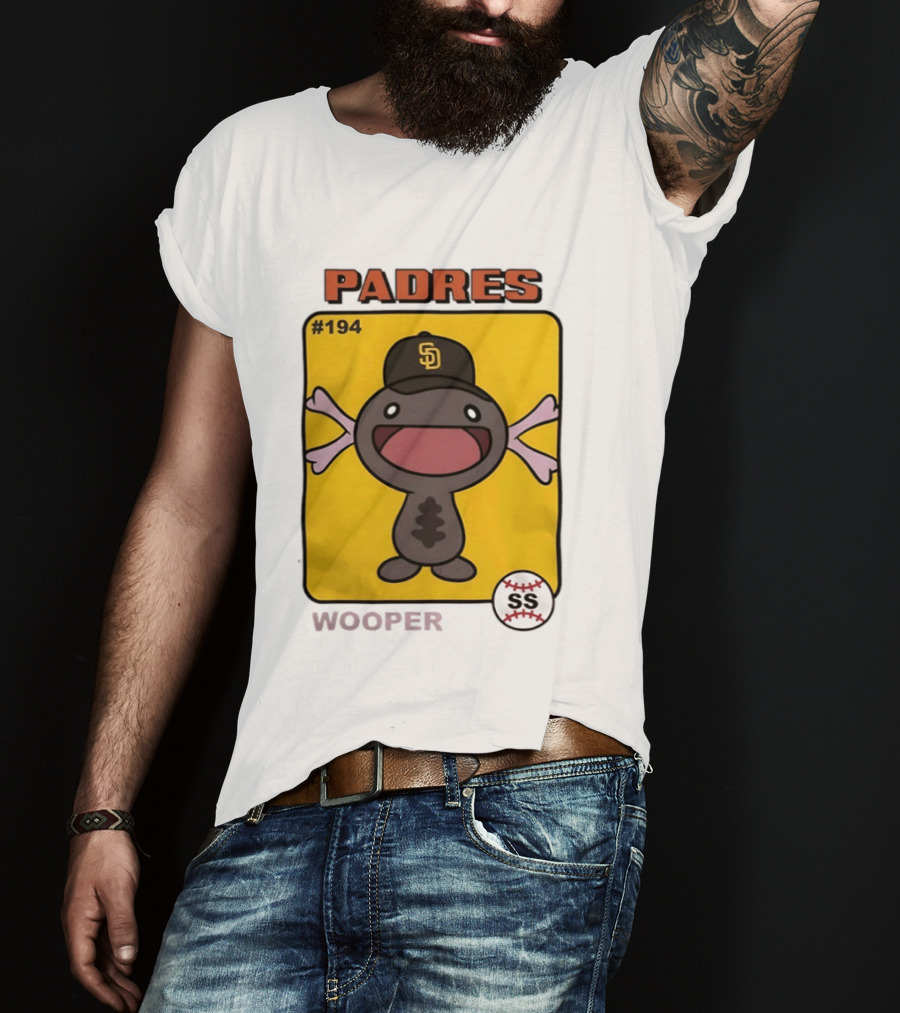 Padres #194 Wooper SS San Diego Hat T-Shirt